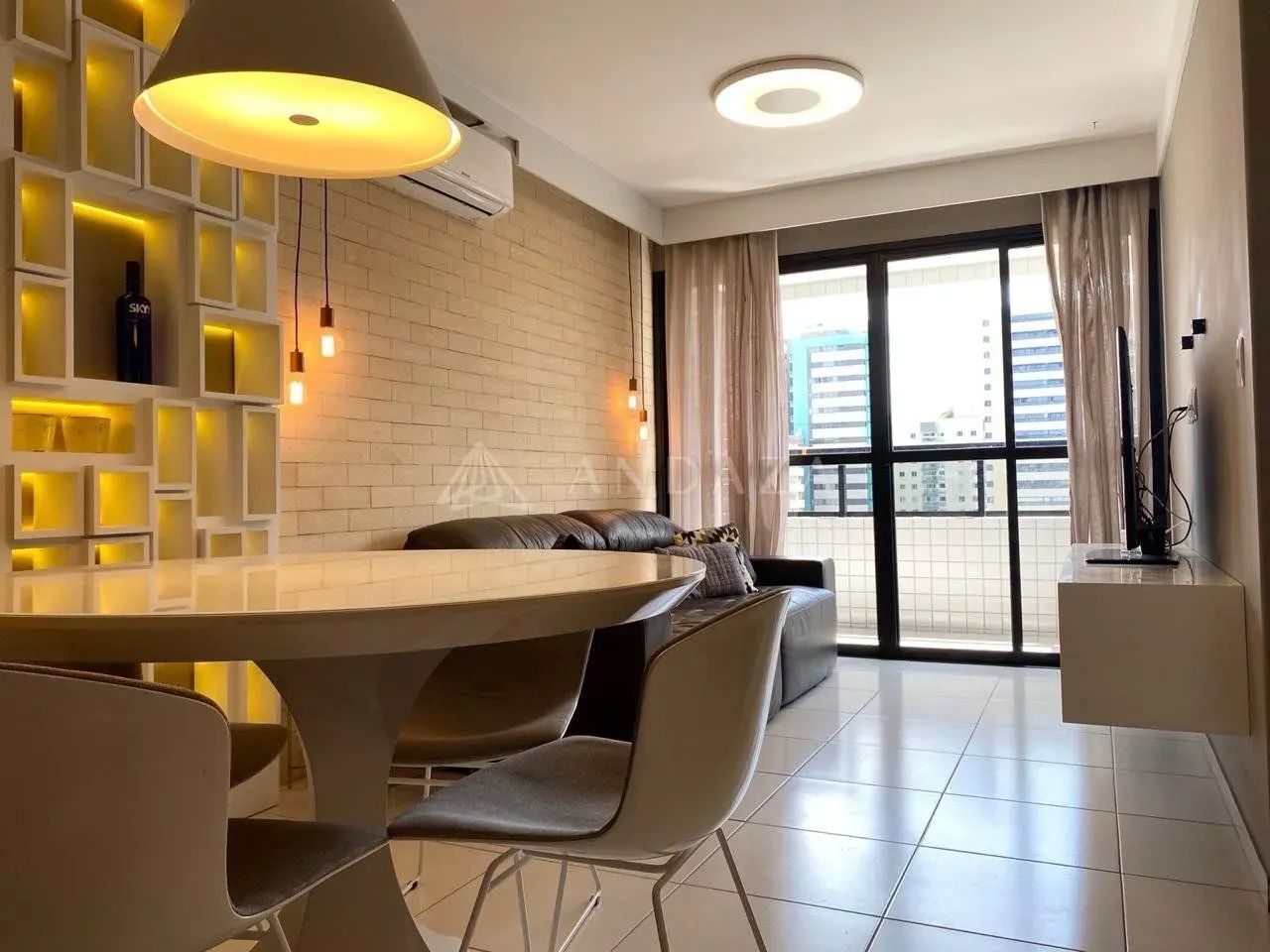 Apartamento Ponta Verde | 2 Quartos | Mobiliado | 67M2 | Uma Quadra da Orla