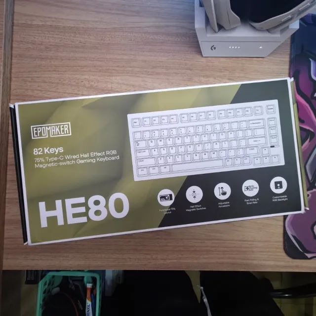 EPOMAKER HE80 - TECLADO GAMER MAGNETICO 75% - Foto 5