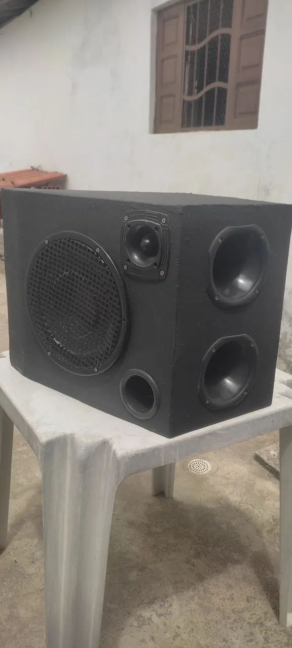 Caixa de som para propaganda