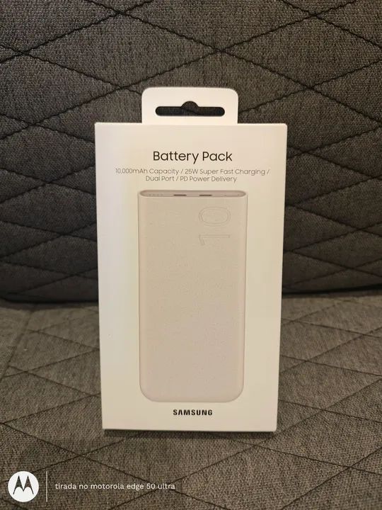 Carregador Portatil RAPIDO Original Samsung (Power Bank) LACRADO Barra/ RJ - Foto 4