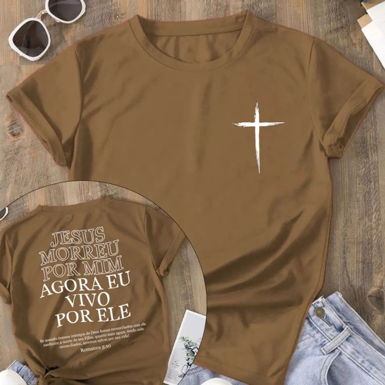 Camiseta da igreja - Adulto - Foto 3