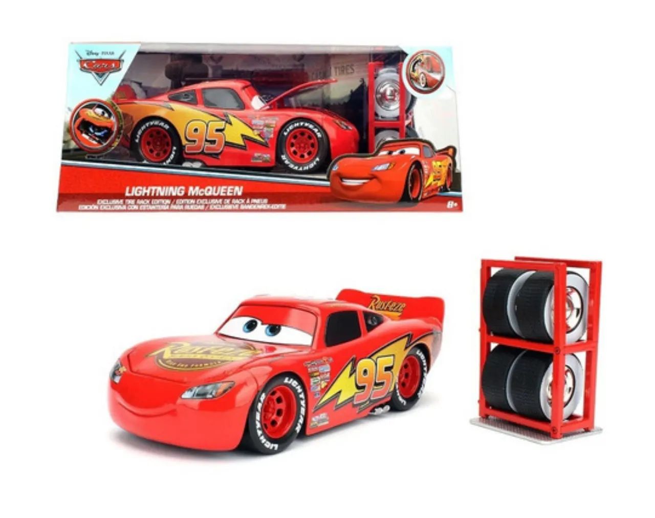 Miniatura Jada Toys 1/24 McQueen  - Foto 3
