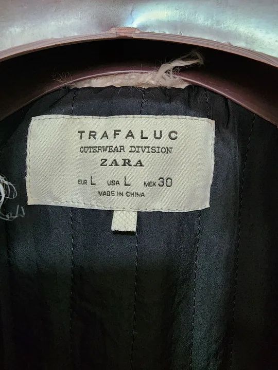 Jaqueta Zara com gola de lã  - Foto 3