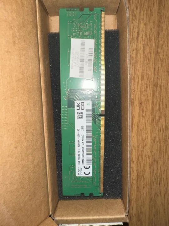 Memória RAM 8GB DDR4 3200MHz SK Hynix