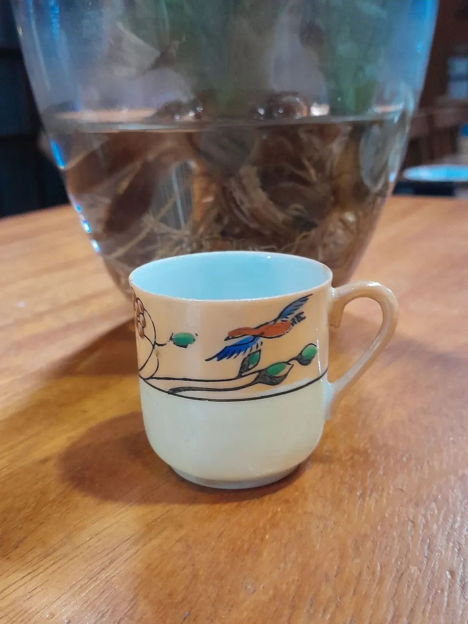 6 xícaras de café Porcelana casca de ovo, pintura feita a mão  - Foto 3