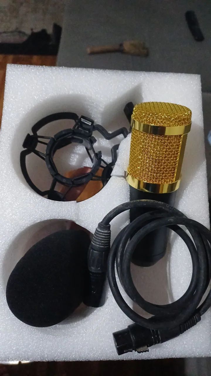Microfone condensador 64308567139587123