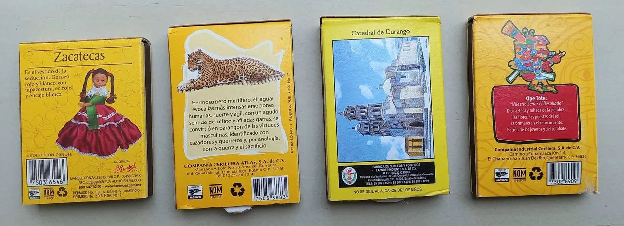 Caixas de fósforos mexicanas  - Foto 2