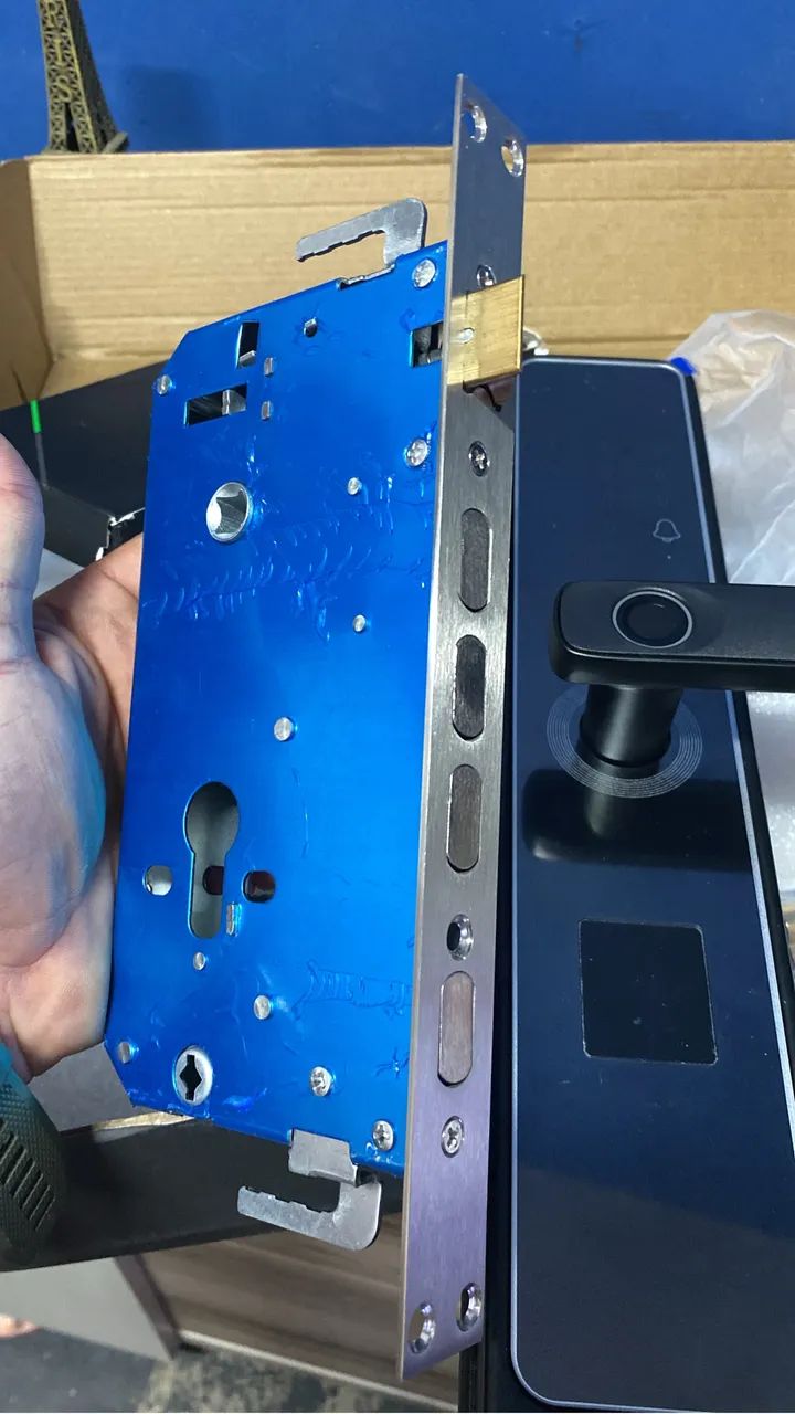 Fechadura eletrônica senha/tag e dgtal  - Foto 2