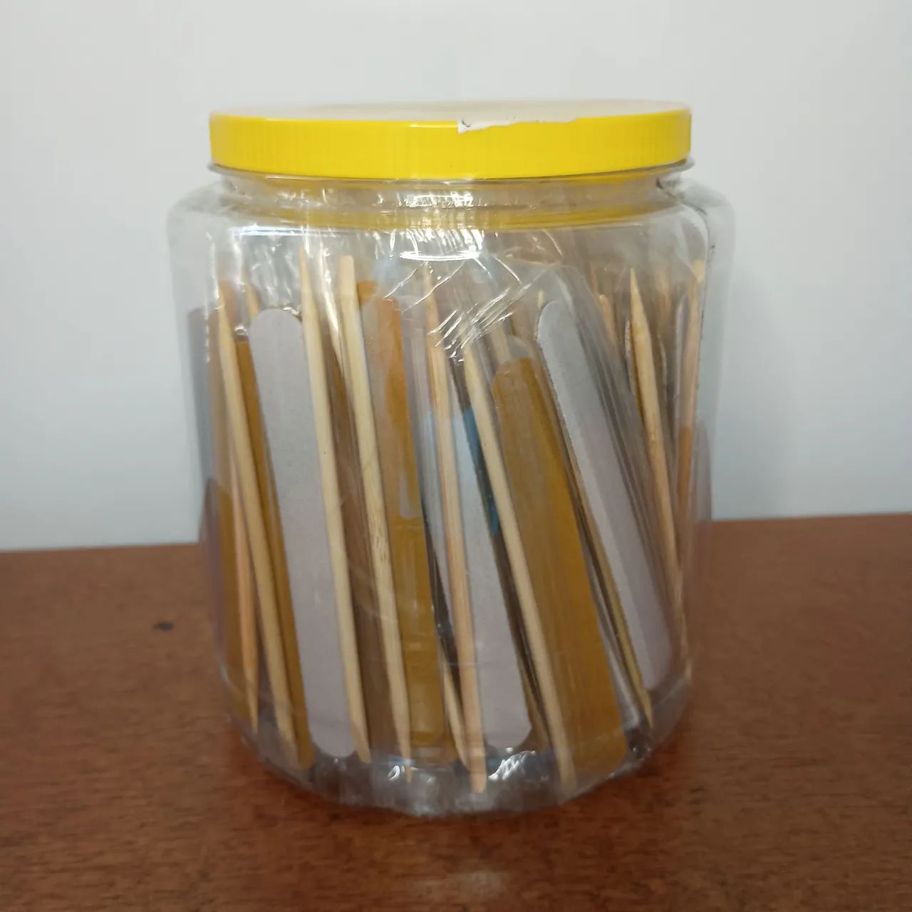 Kit palito e lixa para manicure  - Foto 4