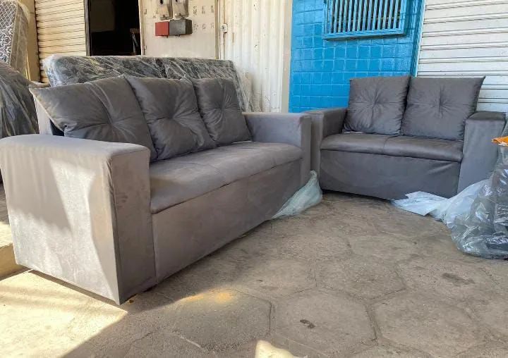 Conjunto de Sofá 2 e 3 Lugares em promoção  - Foto 2