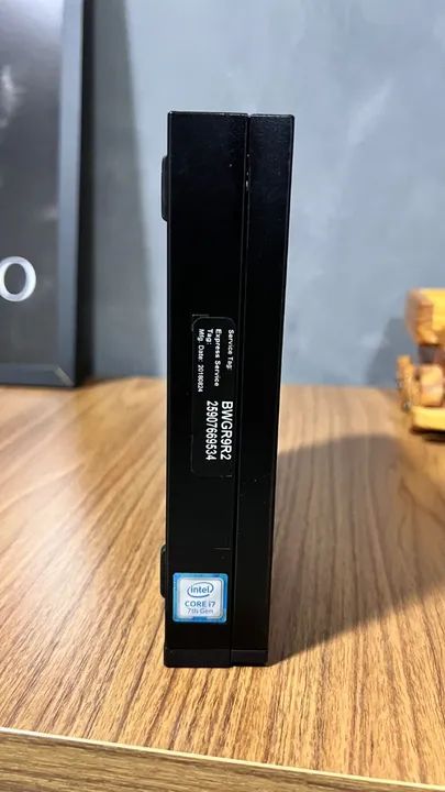Mini PC Dell, Core i7, 8 GB de Ram - Muito pouco Usado - Foto 4