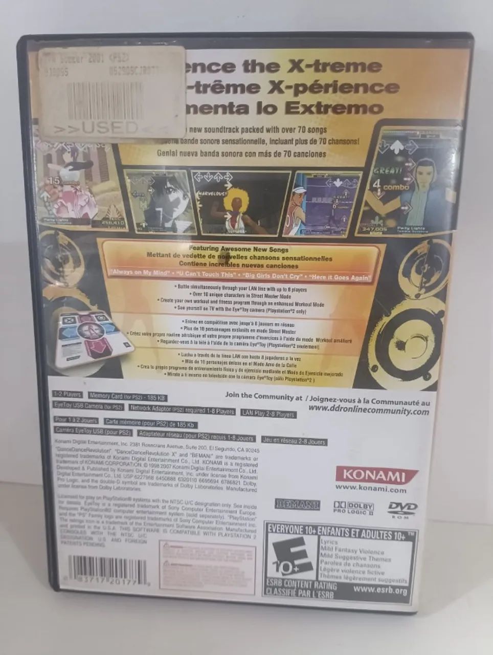 Jogo ORIGINAL PS2 Dance Dance Revolution X - Foto 2
