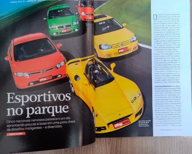 Rara Coleção Quatro Rodas Grandes Comparativos, Opala SS x Maverick GT - Foto 4