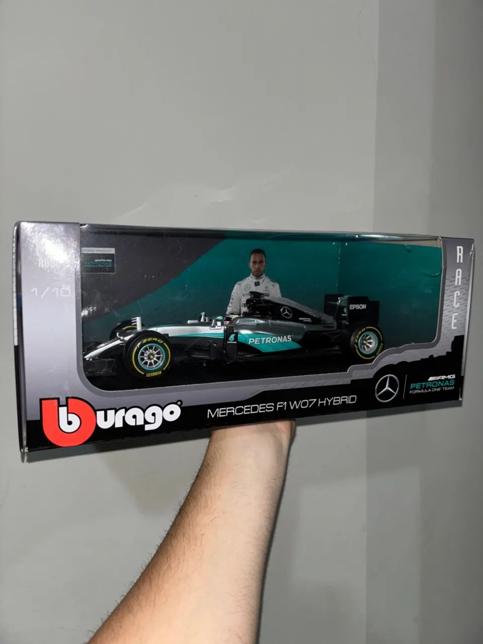 Miniatura de Fórmula 1 Mercedes F1 W07 - Foto 3