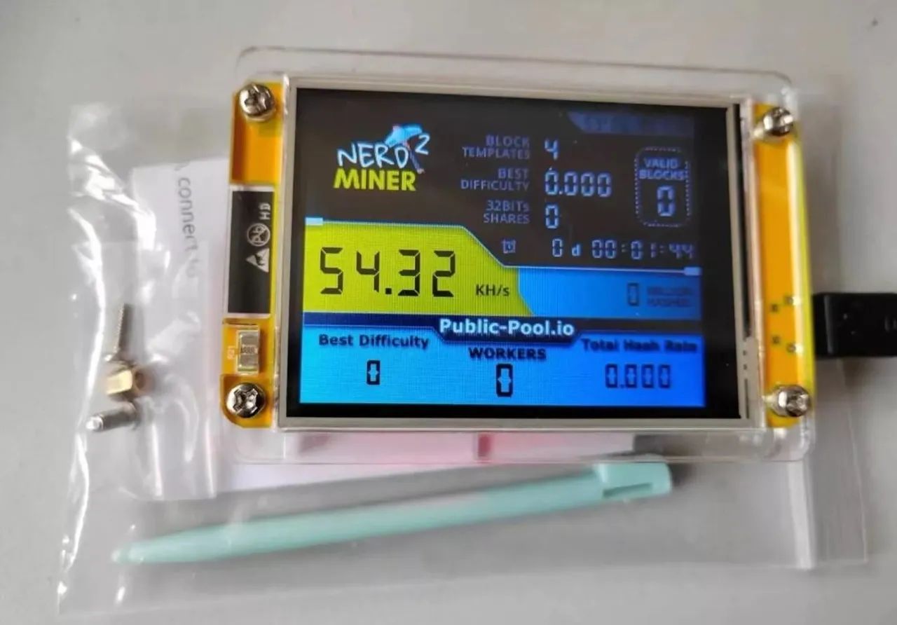 Minerador Portátil Bitcoin Nerdminer Tela Grande - Processadores - Santa  Teresa, Rio de Janeiro 1389599364 | OLX