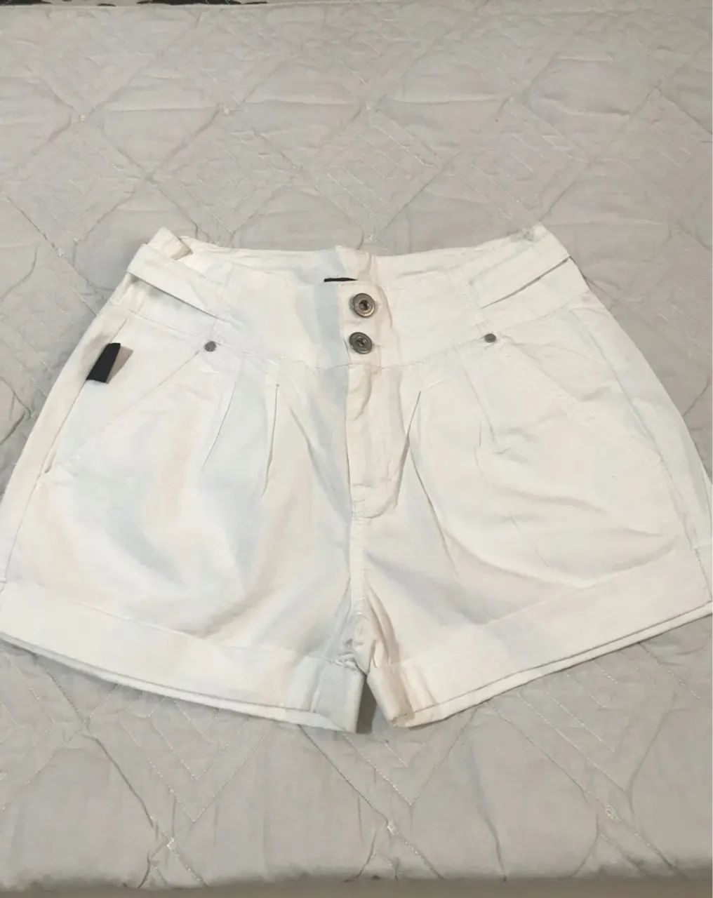 Shorts Branco Feminino Ellus  - Foto 2