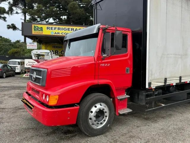 mercedes benz mb 1622 ano 2002 truck 6x2 com sider 8.70m - Foto 4