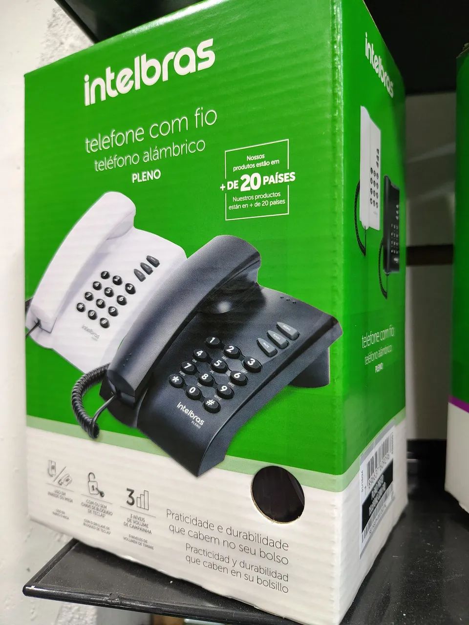 Telefone Fixo Intelbras Pleno - Novo e Lacrado! - Foto 3
