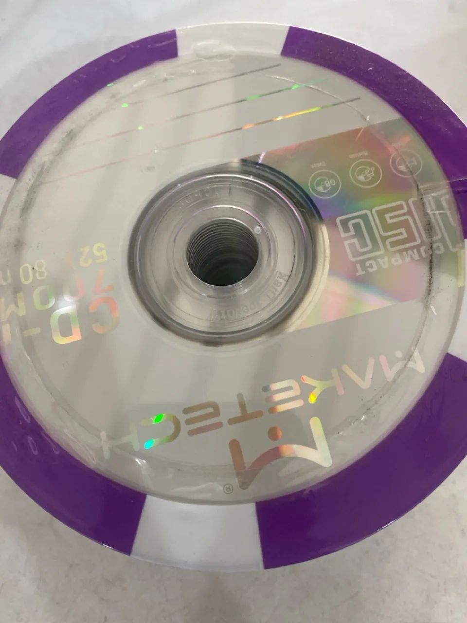CD-R 52X 700MB Maketech - 80 min - Foto 2