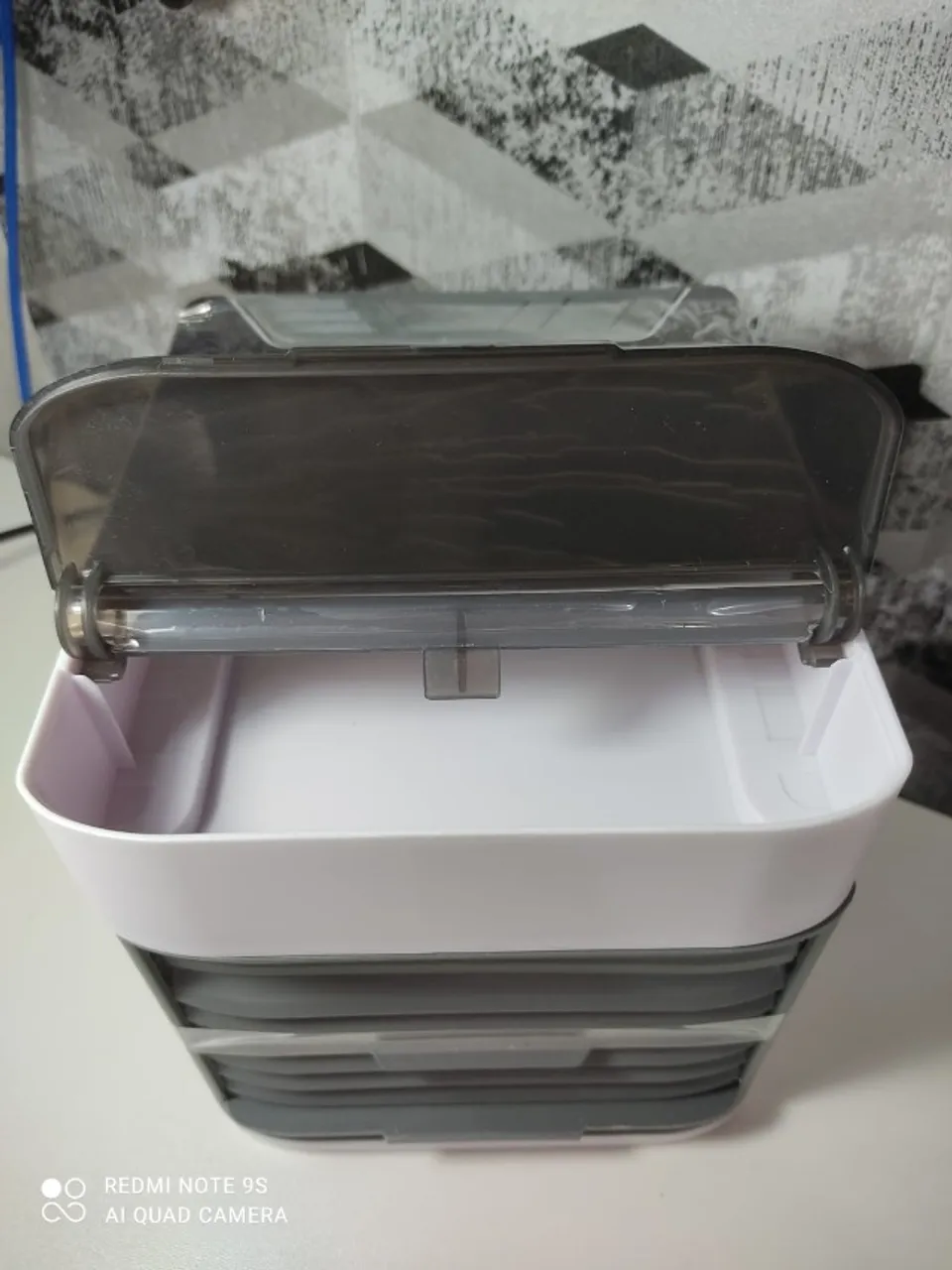 Mini Ar Condicionado Portátil, Umidificador, Climatizador