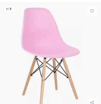Cadeira rosa frantini infantil nova