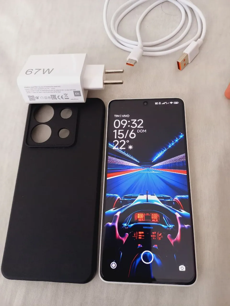 POCO X6 5G 256GB 12RAM com Carregador 67w - TROCO OU VENDO