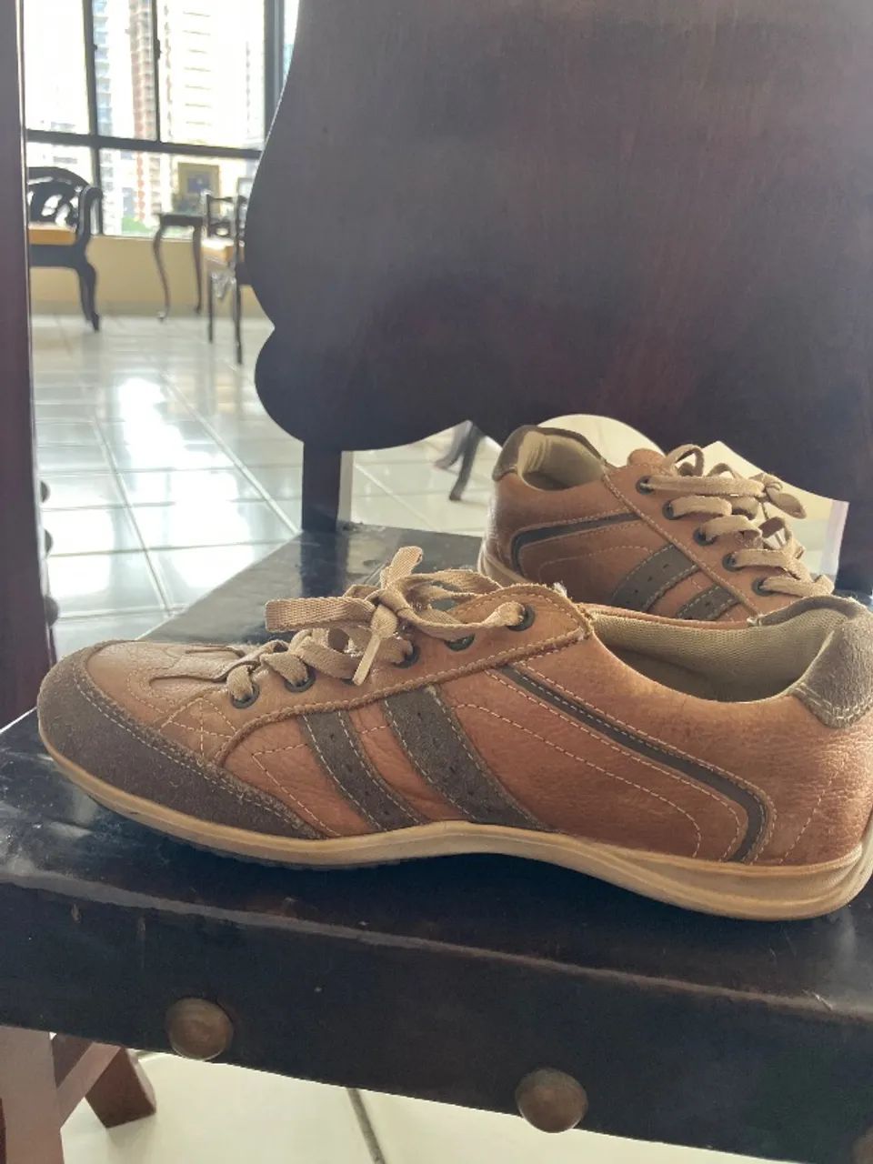 tenis mr cat. couro legítimo  - Foto 3