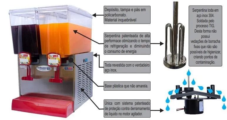 Refresqueira LBN foods modelo rf32 32litros dupla - Foto 2