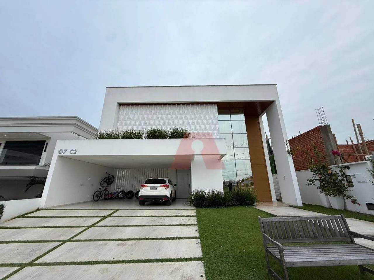 Casa com 5 dormitórios para alugar, 406 m² por R$ 13.922,05/mês - Ecoville Rio Branco - Ri