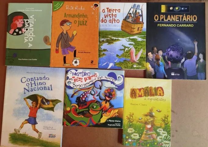 Livros Usados Variados Infantil e infanto-juvenil (Didáticos) Baratinhos  - Foto 4