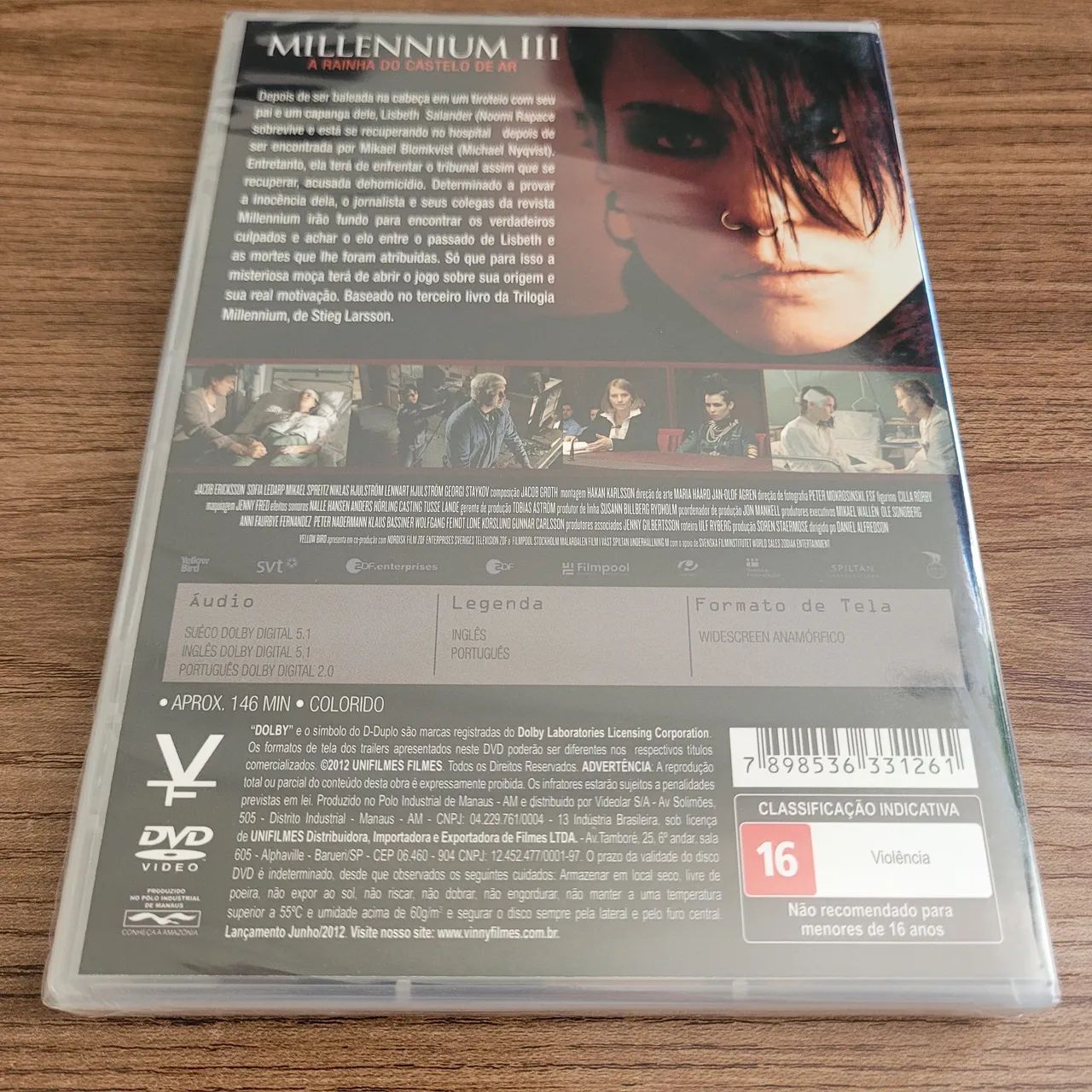 DVD LACRADO Millennium III - A Rainha do Castelo de Ar - Foto 2