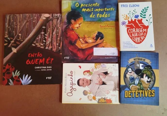 Livros Usados Variados Infantil e infanto-juvenil (Didáticos) Baratinhos  - Foto 5