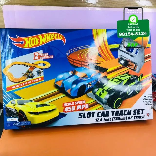 Pista Hot Wheels Autorama Slot Car Track Set 380cm Multikids