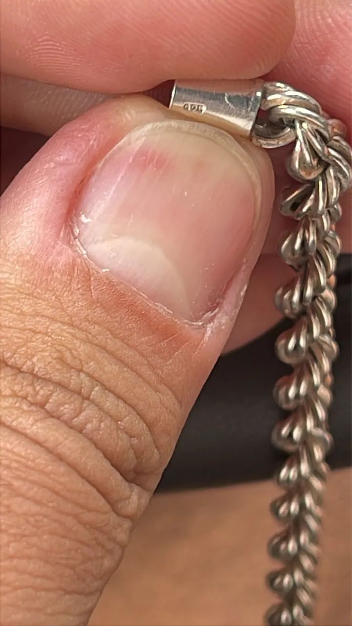 Conjunto cordao e pulseira de prata 925 elo baiano(corda)  - Foto 5
