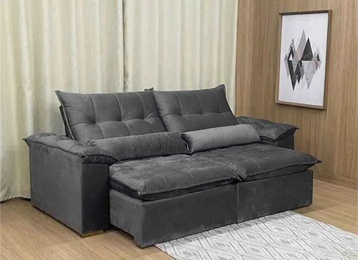 Sofa2.50m 2 retrátil e Reclinável em promoção!! - Foto 2