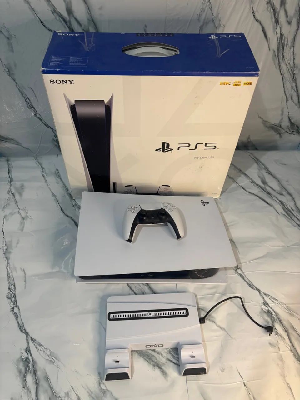 PS5 Fat Physical Media Bundle in Box with Controller Charging Base64290072689665121