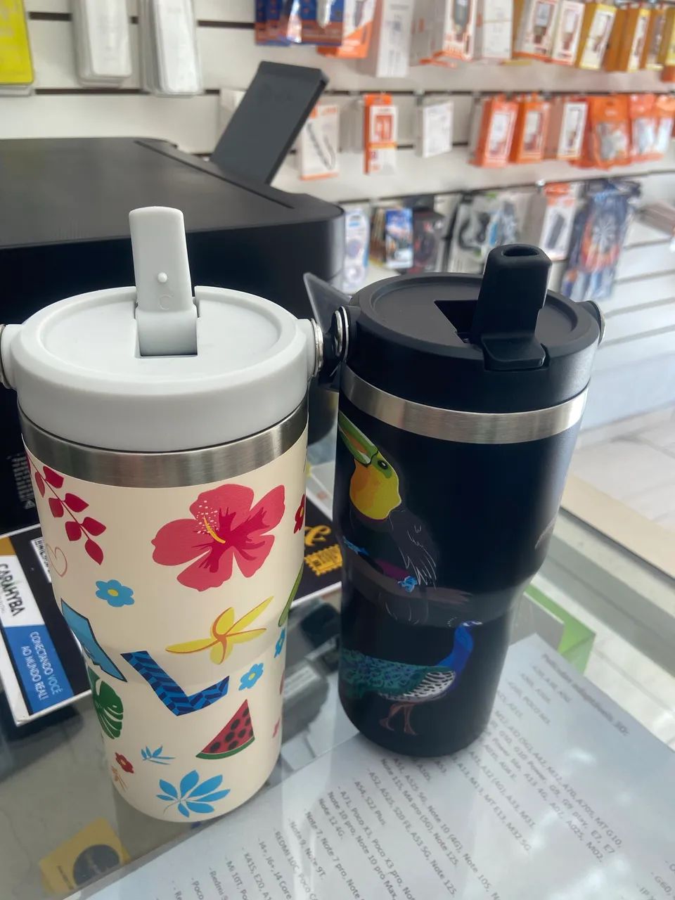 Copo Térmico Aço Inox Fauna 600ml - Foto 4