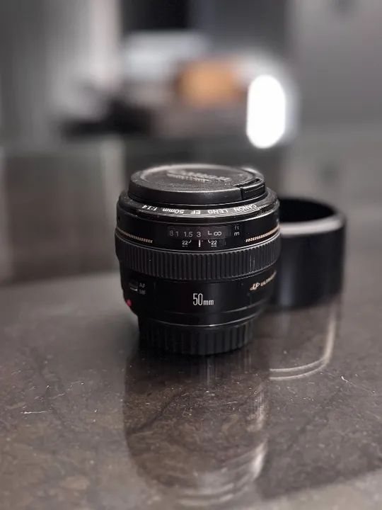 Lente Canon EF 50mm F/1.4 USM Ultrasonic - Foto 2