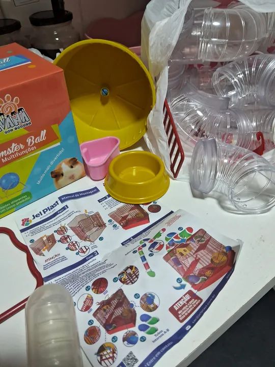 Gaiola para Hamster 3 Andares - Foto 4