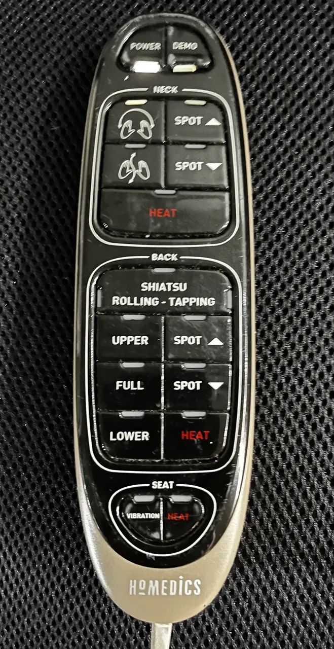 CADEIRA DE MASSAGEM HOMEDICS (importada) PRATICAMENTE SEM USO - Foto 3