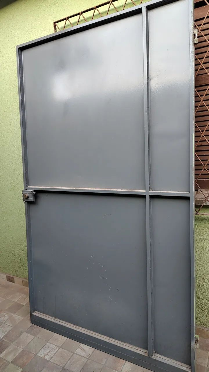 Porta de aço para segurança residencial - Foto 2