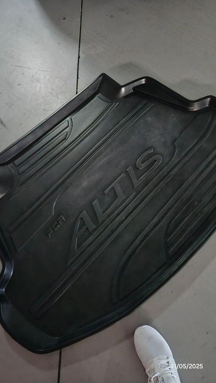 Tapete Bandeja Proteção Porta-Malas Toyota Corolla 2015 2016 2017 2018 2019 Original - Foto 3