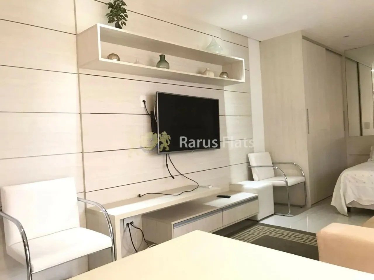 Rarus Flats - Flat para locação - Edifício Option paraiso