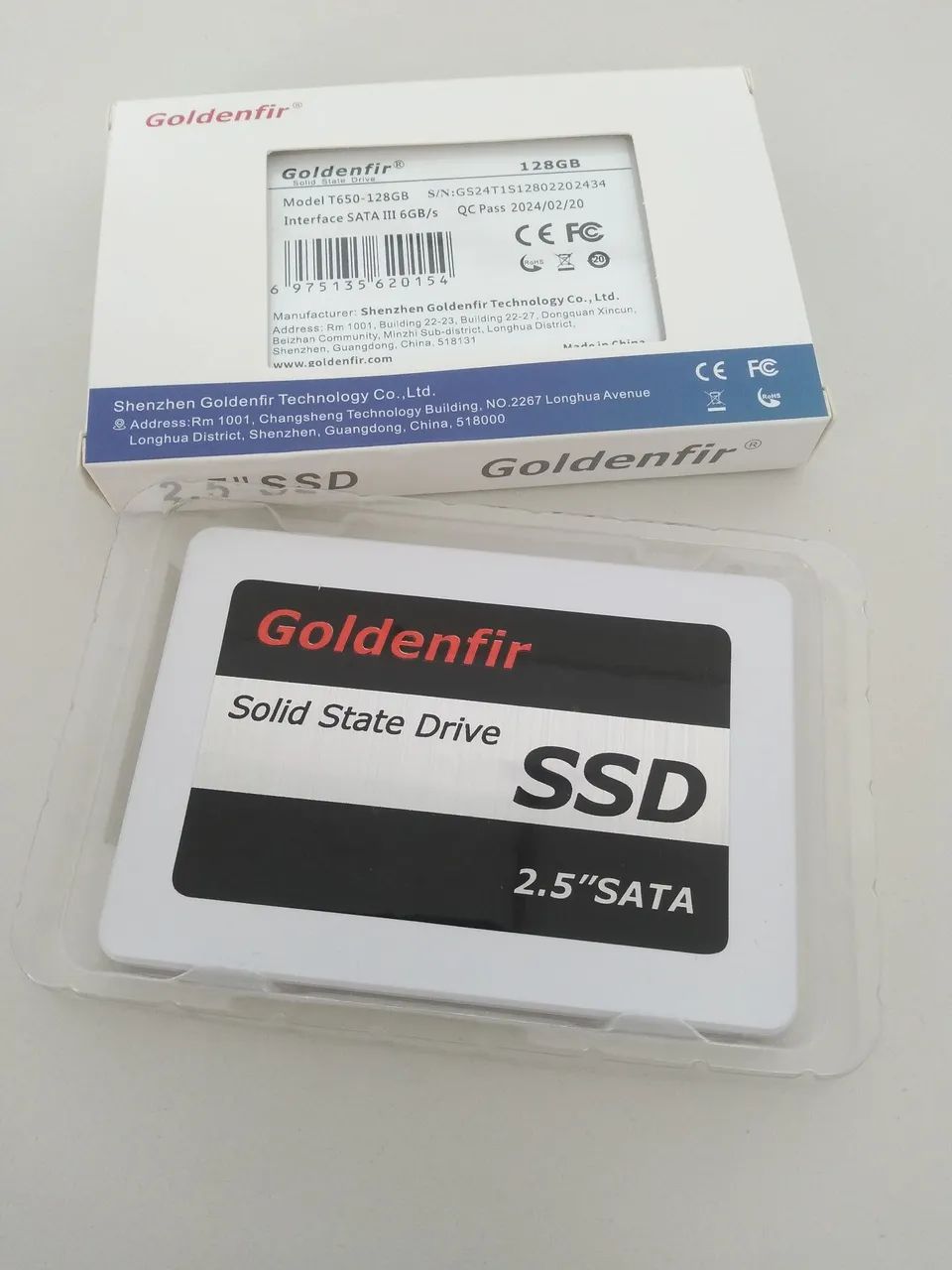 SSD 128GB 2.5 SATA III 6GB/s Goldenfir T650 ORIGINAL - Foto 4