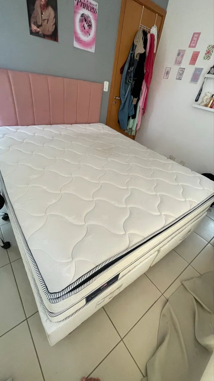 Cama Queen Size - Jacarepaguá - 1 ano de uso - Foto 2
