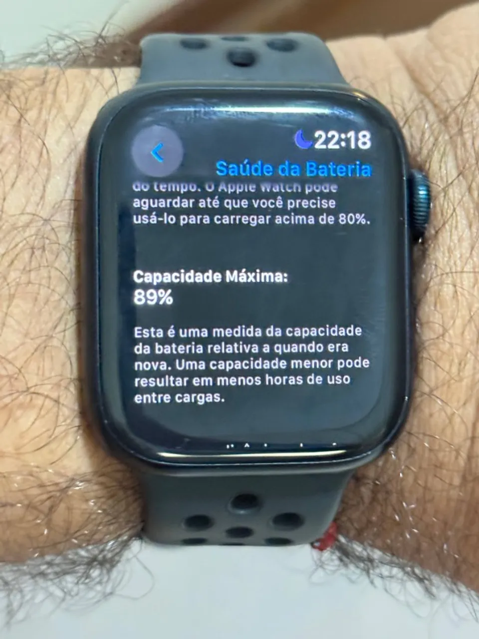 Apple Watch Series 8 (Celular) 45mm - Ótimo Estado!
