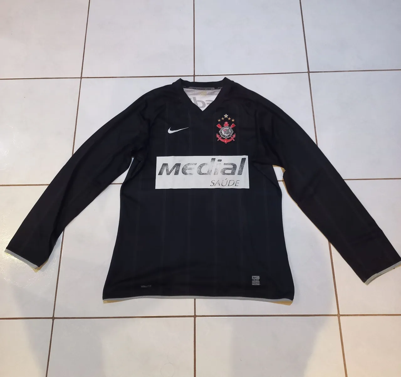 Camisa Corinthians Manga Longa Nike 2008