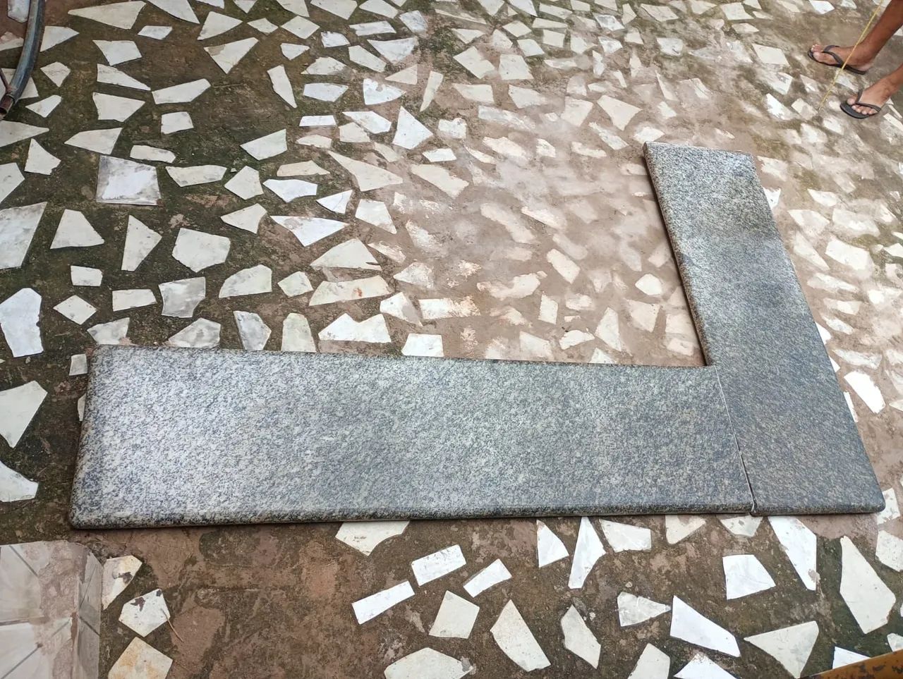 Pedra de mármore para balcão  - Foto 5