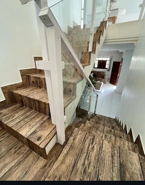 Piso Vinilico Adesivo Autocolante Madeira e Marmore - Foto 5