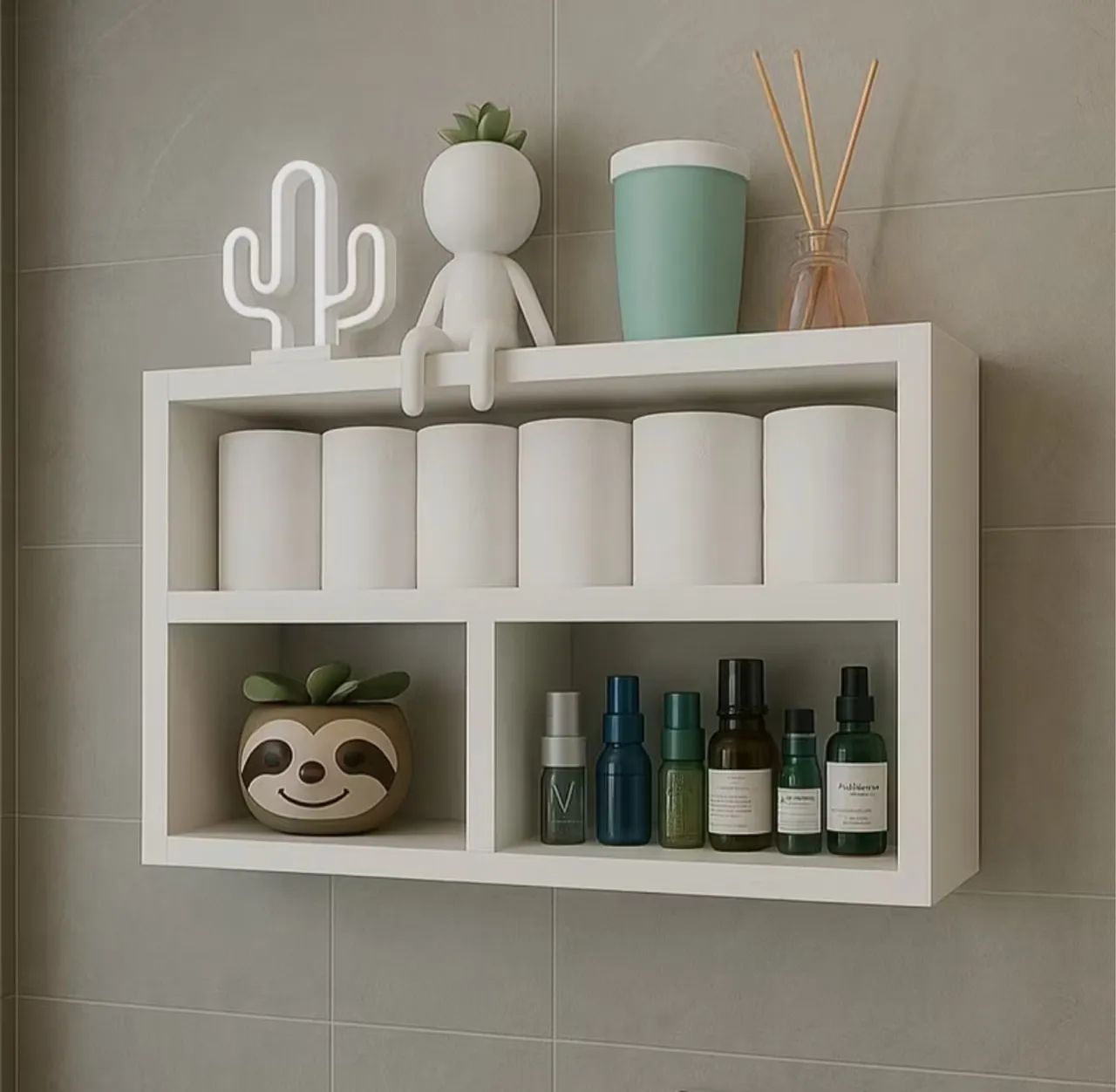 Nicho multiuso para decoração  - Foto 2